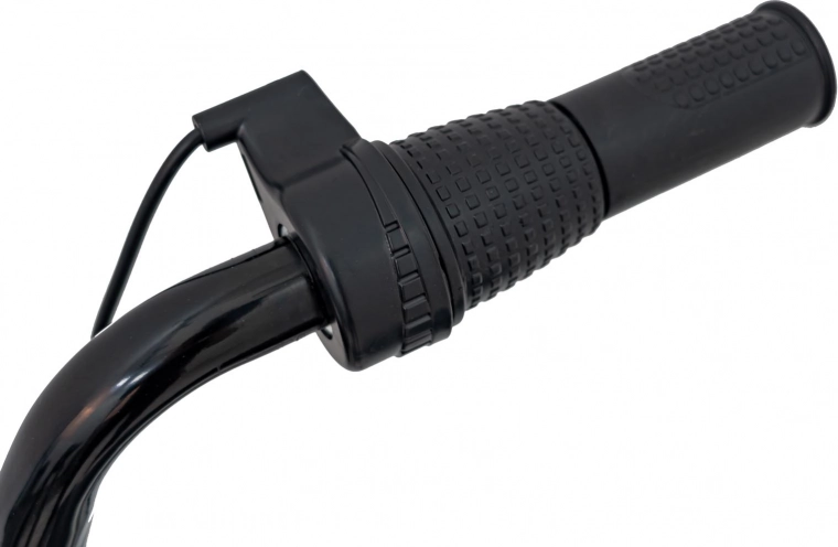 Mocny bezszczotkowy silnik 350 W i płynna manetka gazu