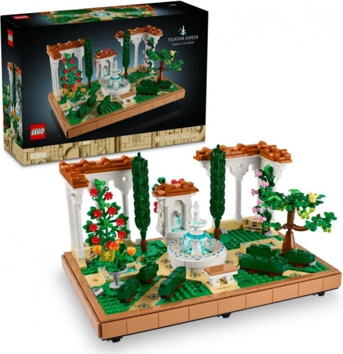 LEGO Icons 10359 Ogród z fontanną