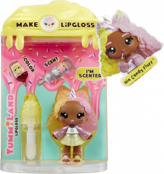 Yummiland lip gloss S2 Cotton Candy – zestaw twórczy z laleczką
