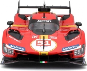 Metalowy model auta BBURAGO 1:18 FERRARI 499P LMH Czerwony #51