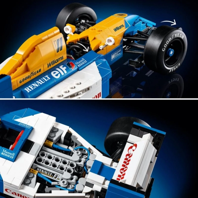 LEGO Icons 10353 Williams Racing FW14B z Nigelem Mansellem