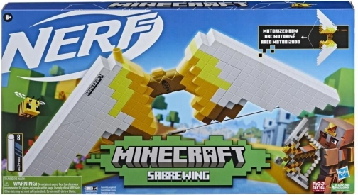 Nerf Minecraft Sabrewing łuk na piankowe strzałki