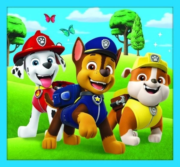 Puzzle Ps Patrol Psia Ekipa 10w1 Niezawodny Zespół w pudełku 40x27x6cm