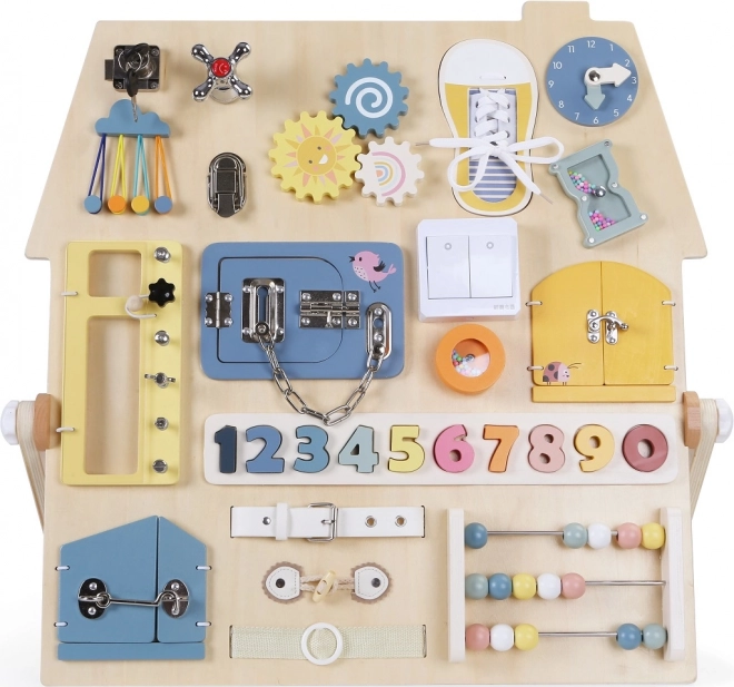 2Kids Toys Tablica aktywności Sensorick Deska Domek
