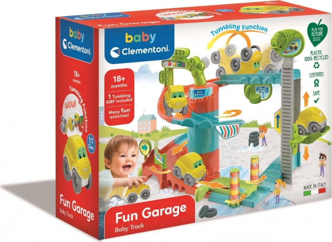 Clementoni baby - Zabawniany garaż