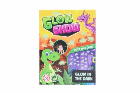 Fluorescencyjne dinozaury - zestaw dla dzieci