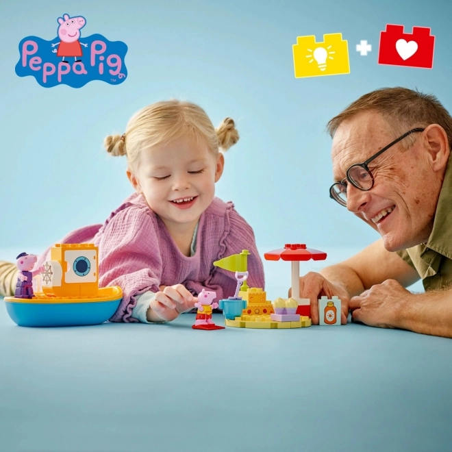 LEGO DUPLO 10432 Świnka Peppa Peppa i wycieczka łódką
