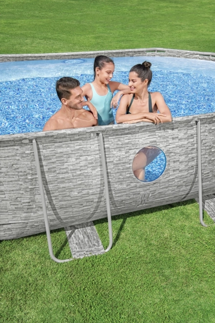 Basen samonośny Bestway Power Steel Swim Vista 427 x 250 x 100 cm
