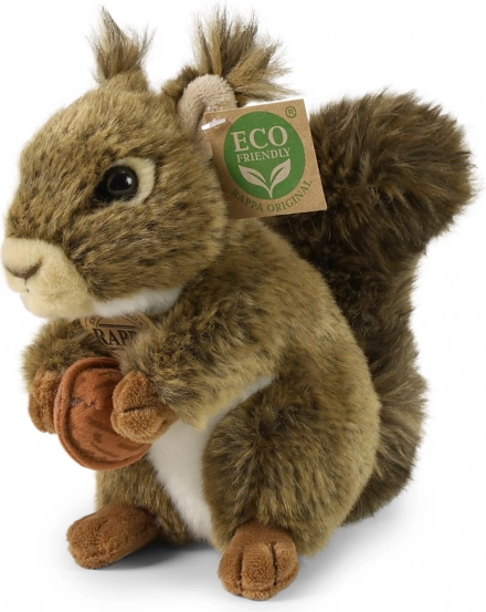 Pluszowa wiewiórka z orzeszkiem 17 cm eco friendly