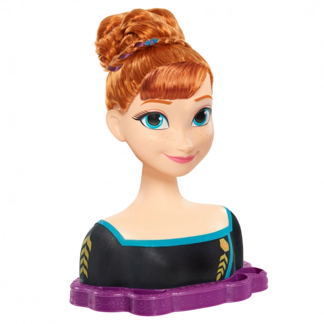 Kraina lodu Głowa do czesania deluxe Anna