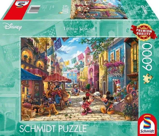 SCHMIDT Puzzle Mickey i Minnie w Meksyku 6000 kawałków