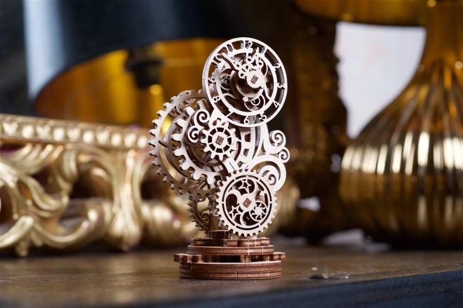 Ugears 3D drewniane mechaniczne puzzle Steampunkowe zegary