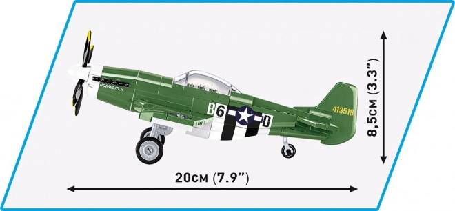Zestaw konstrukcyjny samolotu P-51D Mustang COBI