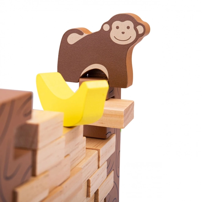 Bigjigs Toys Drewniana gra motoryczna Kosmiczne dżungla