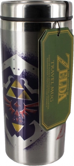 Podróżny stalowy kubek termiczny ZELDA 450 ml