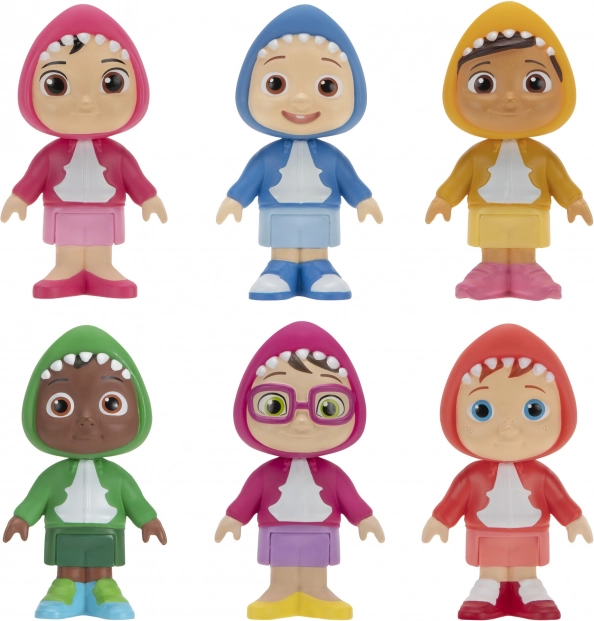 Cocomelon zestaw figurek rekin – 6 szt.