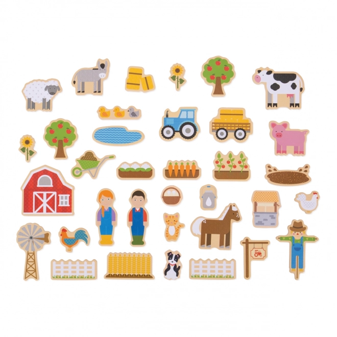 Bigjigs Toys Magnesy farma