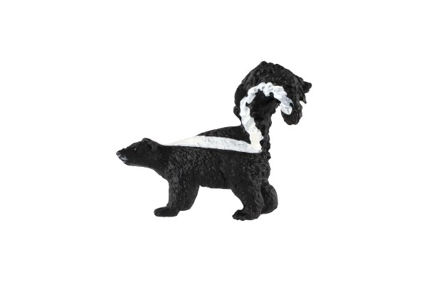 Skunk pruhowany plastik zooted 5cm w woreczku