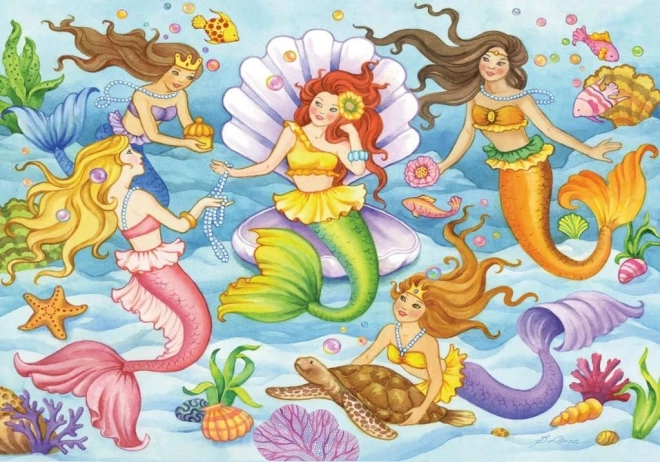 RAVENSBURGER puzzle Królowe oceanu – 35 elementów