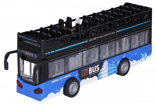 Autobus piętrowy wycieczkowy z efektami 28 cm