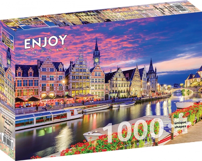 Puzzle Gent o zmierzchu 1000 elementów