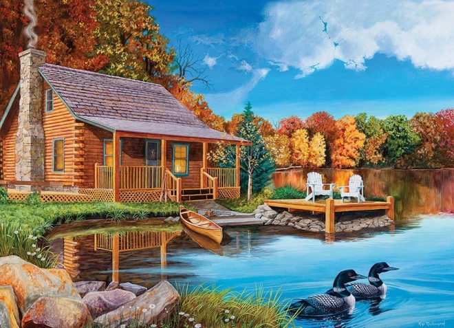 Cobble Hill Puzzle Jezioro Potáplic 500 elementów
