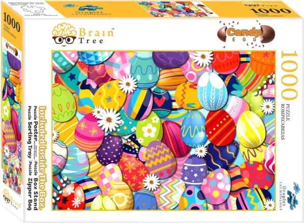 Puzzle BRAINTREE Słodkie jajeczka 1000 elementów