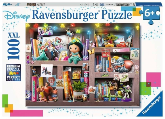 Ravensburger puzzle Bohaterowie Disneya 100 elementów