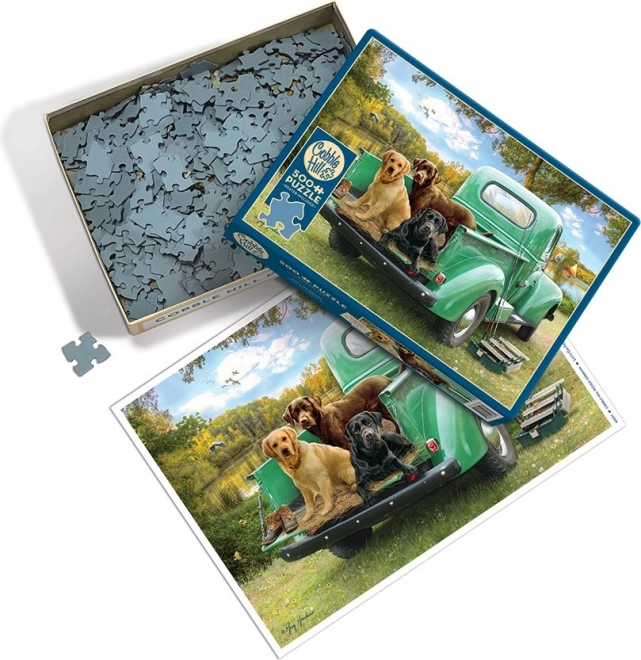 COBBLE HILL Puzzle Łowimy Ryby 500 elementów
