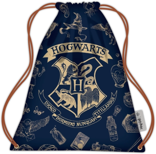 Harry Potter worek ściągany granatowy i złoty