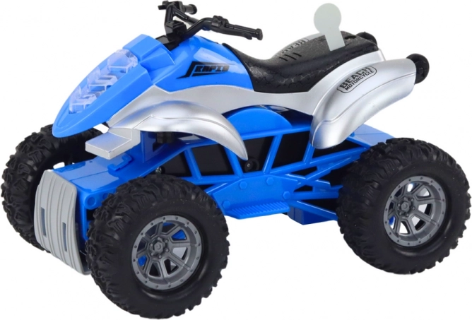 Realistyczny quad z solidnymi kołami