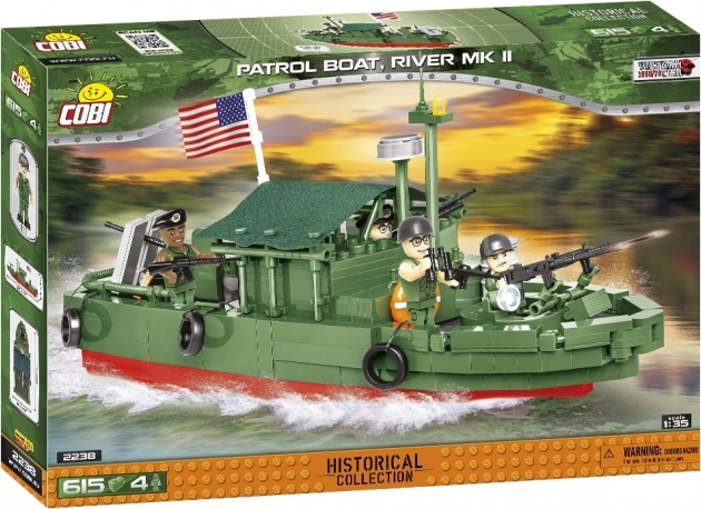 Zestaw konstrukcyjny łódź patrolowa PBR River Mk II 1:35