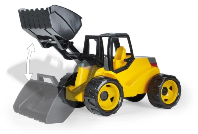 Duży żółto-czarny ładowacz Giga Trucks