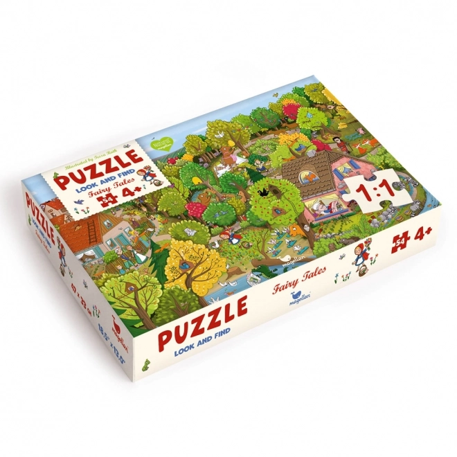 Magellan Puzzle Szukaj i znajdź Czerwony Kapturek