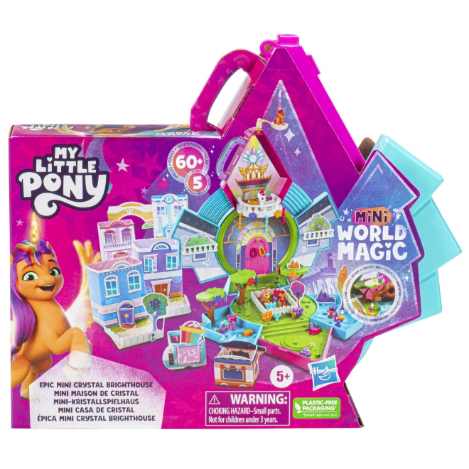 My Little Pony mini świat magiczny kryształowy mini-domek