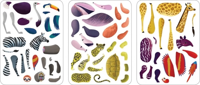 Ponad 70 magnesów do tworzenia własnych zwierząt