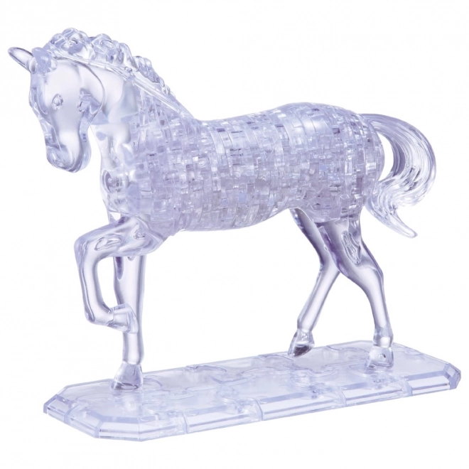 Układanka 3D Crystal puzzle Koń 100 elementów