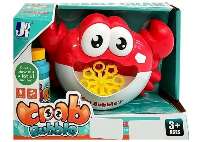 Maszyna do baniek mydlanych Crab Red