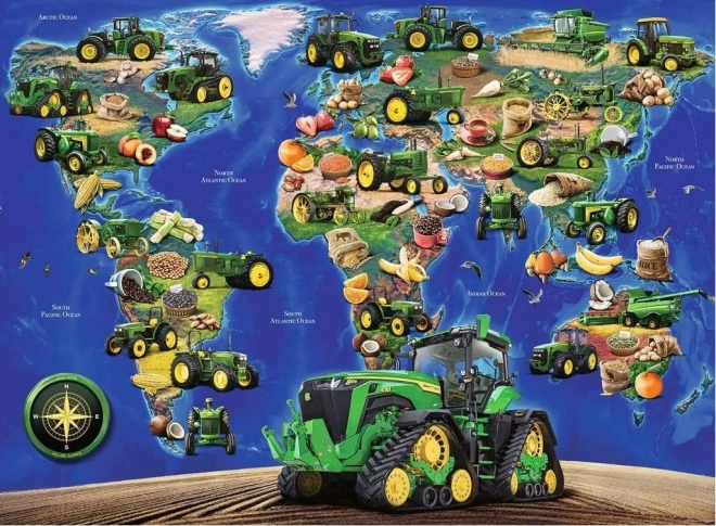 Puzzle Świat John Deere XXL 300 kawałków