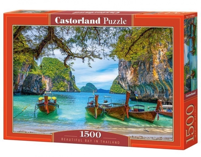 Puzzle 1500 części Tajlandia piękna zatoka