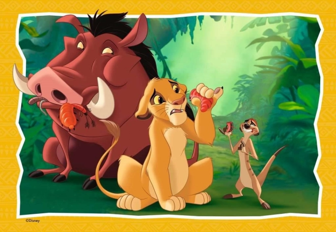 Puzzle Disney Król Lew 2x24 elementy