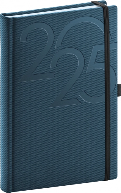 NOTIQUE Dziennik Ajax 2025, niebieski, 15 x 21 cm