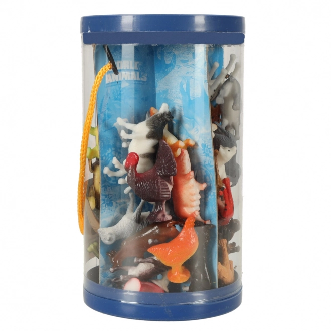 Figurki zwierząt - mix 48 szt.