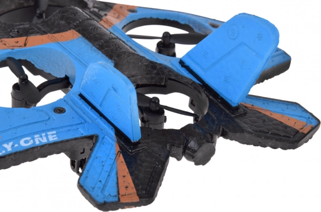 Quadcopter na zdalne sterowanie z diodami LED