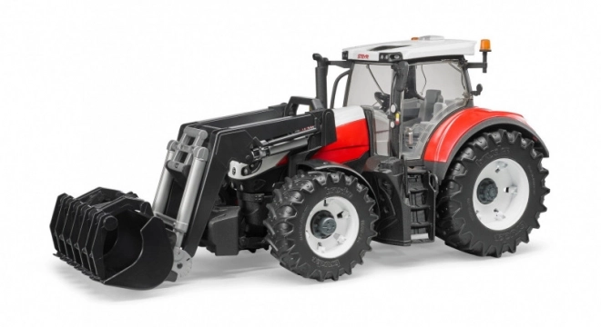 Bruder traktor Steyr Terrus CVT z ładowaczem czołowym