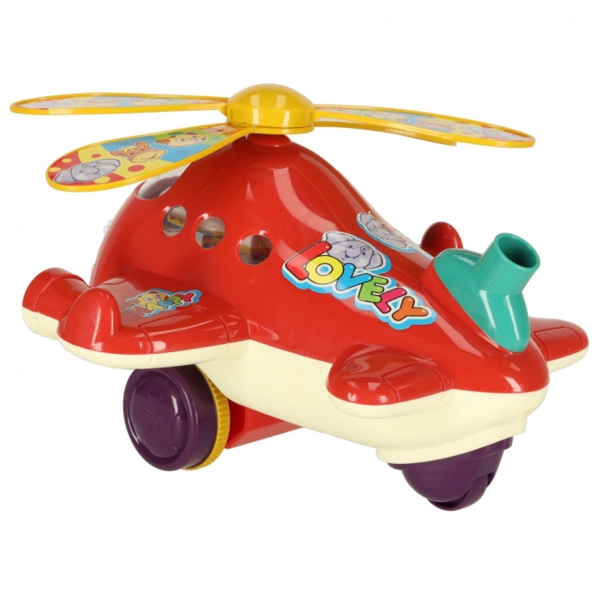 Chodzik Samolot Helikopter z Dźwiękiem