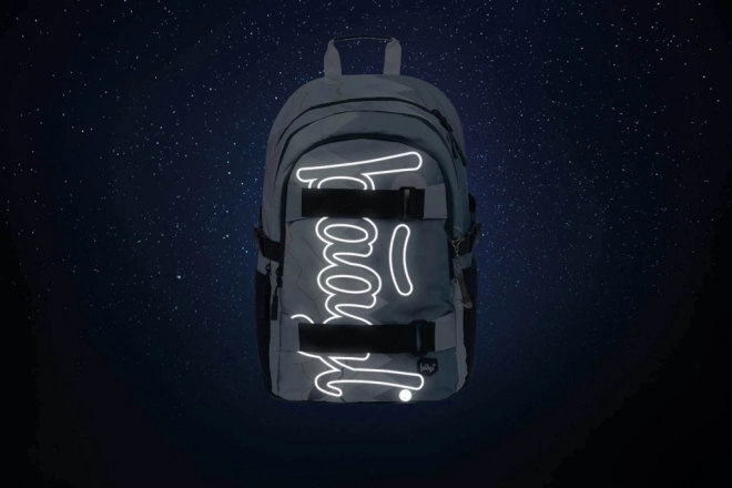 BAAGL Plecak szkolny Skate Moon