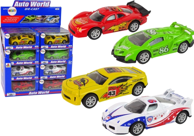 Sportowy samochodzik wyścigowy 1:43