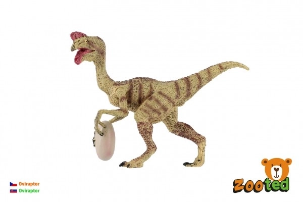 Owiraptor z jajem zooted plastik 12cm w woreczku