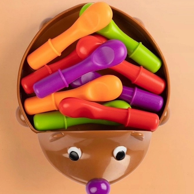 Woopie edukacyjna zabawka sorter Jeż Montessori 4w1
